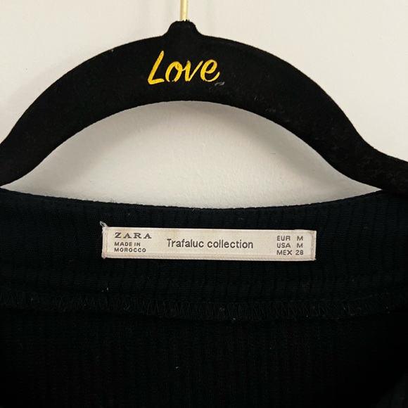 Navy blue peplum sweater - Picture 2 of 2